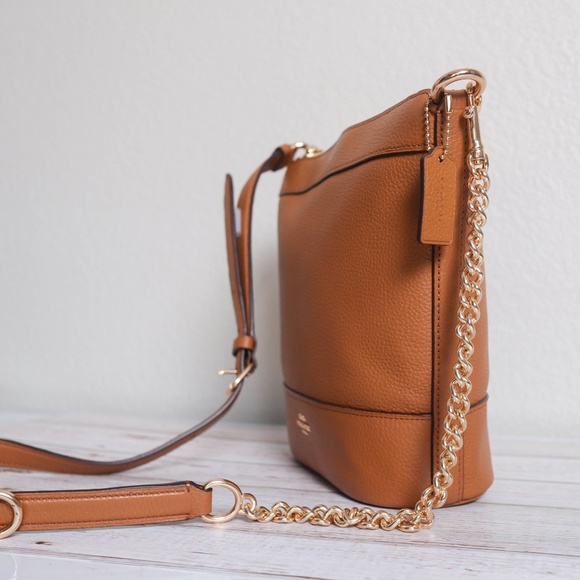 Coach Bags Nwt Coach Small Leather Paxton Duffle In Saddle Poshmark